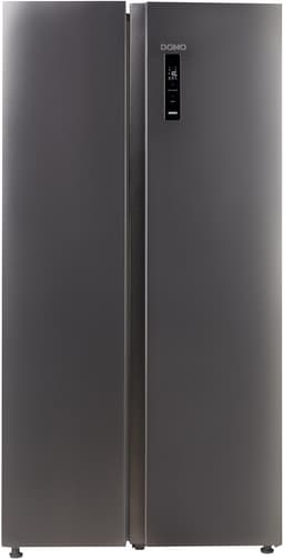 DOMO DO99506M koel-vriescombinatie – Amerikaanse koelkast – 555 liter – Energielabel D – No Frost – Inox Look — thumbnail 1