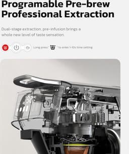 HiBrew 5 in 1Multi Capsule -koffiezetapparaat -Warm-Koud-Geschikt voor meerdere koffiesoorten — thumbnail 5