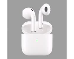 Bluetooth oordopjes - in ear - oortjes - Oordopjes - Draadloze oordopjes - Draadloze bluetooth oordoppen - Pro 4 Oordoppen - Bluetooth oortjes - Wit