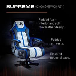 Gamestoel - PlayStation Legend - inklapbaar - 2.1 audio - 2 speakers - subwoofer - vibratie (X Rocker) — thumbnail 5