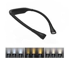 Oplaadbare LED leeslamp met 4 lichtmodi en dimfunctie