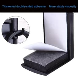 Universele hoofdtelefoonstandaard Hoofdtelefoonstandaard Geen impact Muurbevestiging PC-monitor Hoofdtelefoonstandaard Rackhaak Rack — thumbnail 2