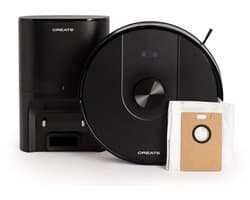 CREATE - Slimme robotstofzuiger en dweilrobot met optionele zelfledigende basis 5000Pa - NETBOT LS50