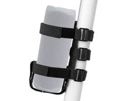 Audioband - Universele band voor Bluetooth-luidspreker - Bevestigingsbeugel voor audio op de fiets - Multifunctioneel en verstelbaar voor aanpassing aan verschillende scènes - Stevig en valt niet af