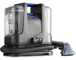 MMM® Tapijtreiniger Machine - Tapijtreiniger Stofzuiger - Tapijtreiniger - voor Tapijt, Bank, Trap, Huisdieren en Auto - Draagbaar en Compact- zwart - 15 cm x 27cm x 28 cm