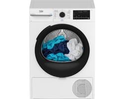 Beko BM3T3824W - SteamCure™ - Warmtepompdroger - 8 kg — afbeelding 1