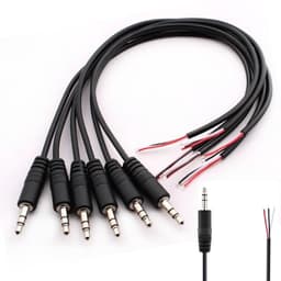 Set van 6 3,5 mm TRS Audio Stekkers voor Headphone Reparatie — thumbnail 1