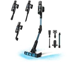 Draadloze Steelstofzuiger 3-in-1 met Hoge Zuigkracht en Flexibele Buis