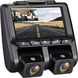 DailySupplies® Dashcam voor Auto - Dual - Camerabewaking - Full HD - Zwart — thumbnail 1