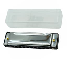 VG Mondharmonica C Majeur | inclusief opbergdoosje | voor volwassenen en kinderen — thumbnail 2