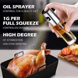 Accessoires Geschikt voor Ninja Airfryer - Airfryer Accessoires Geschikt voor Ninja Foodi AF300EU, AF400EU, Tower T17088, Geschikt voor Dubbele Airfryer 7,6L - 9,5L | BPA-Vrij, Herbruikbaar & Vaatwasmachinebestendig — thumbnail 4