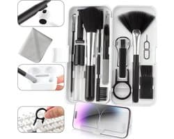 Vitdipy - Multifunctionele Schoonmaakset - 18-delige - Toetsenbord Reiniger - Cleaning Set - Keycap puller - Voor Laptops, Smartphones, Airpods