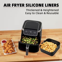 Geschikt voorNinja Foodi FG551 RVS Spatscherm Fijnmazig Spatscherm voor Ninja Smart XL 6-in-1 Indoor Grill Accessoire — thumbnail 3