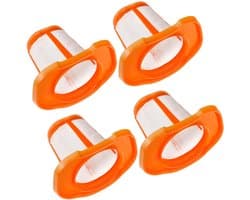 Hepa Filter - 4 Stuks - Vervangend Filter - Filterscherm - Stof Filter - Geschikt Voor Black & Decker Bhhv520bt Bhhv520bfp Bhhv320b Bhhv320j Bhhv520bf Bhhv520jf - Wasbaar - Geschikt Voor Het Filteren Van Fijnstof En Dierenharen