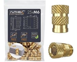 ruthex Schroefdraadinzet RX-M6x12.7 GE-M6x127-002