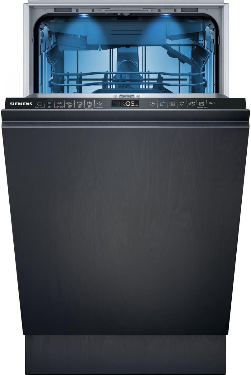 Siemens SR65EX09ME - iQ500 - Vaatwasser - Inbouwvaatwasser - 45 cm - Volledig integreerbaar - Energielabel B - varioSpeed Plus je vaat tot wel drie keer zo snel schoon - Home Connect — afbeelding 1