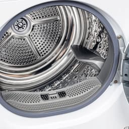Qonos Warmtepompdroogkast DR1098435– 8kg – Energieklasse E – 16 Programma’s – Stil & Efficiënt – Roestvrijstalen Trommel – Zwarte Deur — thumbnail 6