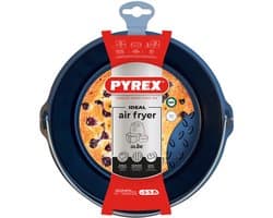 PYREX Metalen mand/bak met handvat voor AIR FRYER 20x19 cm rond