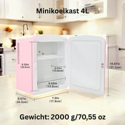 Mini Koelkast - Minibar - Skincare Fridge — thumbnail 4