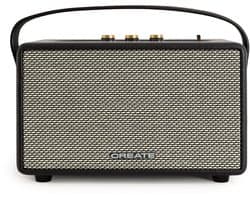 CREATE - Draagbare luidspreker met Bluetooth, USB en AUX, Groot - SPEAKER RETRO