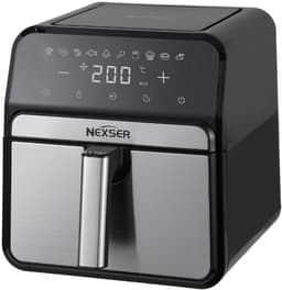 Airfryer 8L – Digitale Heteluchtfriteuse – 1800W – RVS – Touchscreen LED Display – Olievrij – Multifunctioneel – Easy Clean – Familieformaat — thumbnail 1
