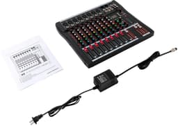 Paco Goederen® - Professionele stereogeluidsmixer - Mengtafel - 8 kanaals mengpaneel- Bluetooth USB-opname - USB digitale audiomixer — thumbnail 5