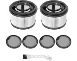 2 HEPA Filters + 4 Prefilters + 1 Frontborstel Geschikt voor Xiaomi G10 Plus/G10/G9 Plus/G9 & Dreame Z10 Station/T10/T20/T30/R10/R10 Pro/R20/R20 Pro Stofzuigers