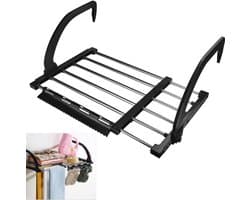 Express Droger Hangende Droger Roestvrij Staal Metalen Uitschuifbare 42-73cm Radiator Droger Opvouwbare Wasdrogers Balkon Droogrek voor het Drogen van Wasgoed Natte Kleding
