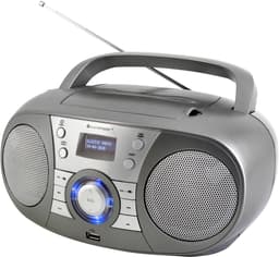 Soundmaster SCD1800TI - Boombox met DAB+/FM-radio, CD/MP3-speler, bluetooth en USB — thumbnail 2