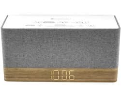 Soundmaster UR630WE - wekkerradio met Bluetooth en USB laadfunctie