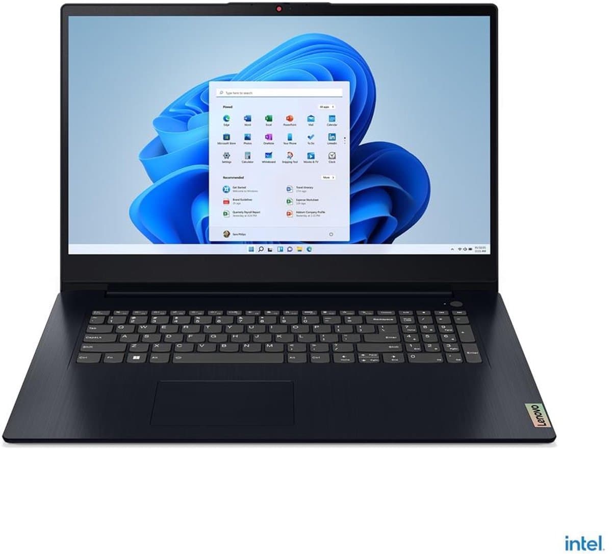 Lenovo Ideapad 3 17IAU7 17.3 F-HD IPS i5-1235U / 8GB / 512GB / W11H — afbeelding 1