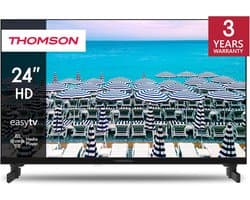 24 Inch (60 cm) LED HD TV met USB, HDMI en Triple-Tuner - Ideaal voor Hotel- en Thuisgebruik