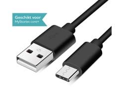 MyStories Oplaadkabel voor E-reader - Geschikt voor model MyStories Core+ - Zwart