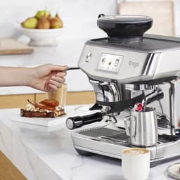 SAGE the Barista Touch Impress Cold - Pistonmachine - Black Stainless Steel — thumbnail 4