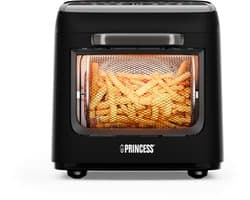 Princess Heteluchtfriteuse - Airfryer Oven Vision - 182288 - 12,6L capaciteit - 1800W - 12 Bakprogramma's - PFAS-Vrij