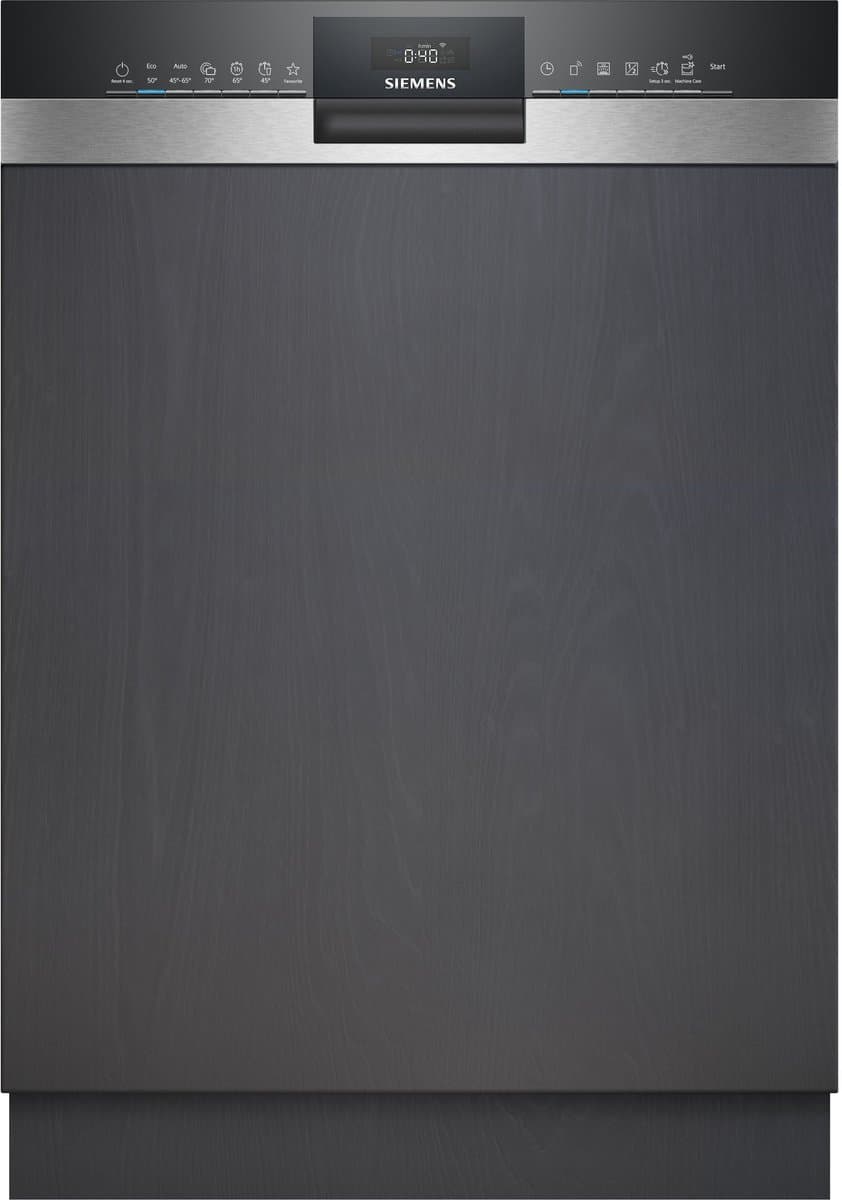 Siemens SN53HS16AE - iQ300 - Vaatwasser - Inbouwvaatwasser - Half integreerbaar - 60 cm - Energielabel C - varioSpeed Plus je vaat tot wel drie keer zo snel schoon - Home Connect — afbeelding 1