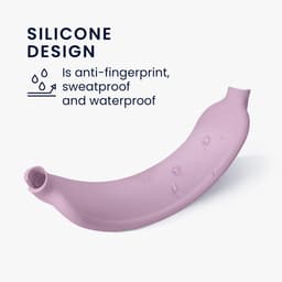 kwmobile band voor koptelefoon - geschikt voor AppleAirPods Max / AirPods Max 2 - Hoofdband cover van zacht siliconen materiaal - In lavendel — thumbnail 5