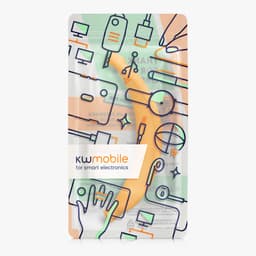 kwmobile band voor koptelefoon - geschikt voor AppleAirPods Max / AirPods Max 2 - Hoofdband cover van zacht siliconen materiaal - In oranje — thumbnail 2