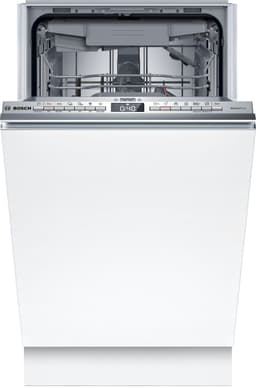 Bosch SPV4EMX17E - Serie 4 - Vaatwasser -Inbouwvaatwasser - Volledig integreerbaar - 45 cm - Energielabel B - Efficient Dry: verbeterde droogprestaties door de automatisch geopende deur — thumbnail 1
