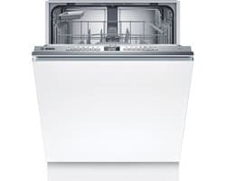 Bosch SBV4HTX11E - Serie 4 - Vaatwasser - Inbouwvaatwasser - Volledig integreerbaar - 60 cm - XXL Extra hoog - Energielabel C - Extra Droog: optie voor extra grondige droogresultaten