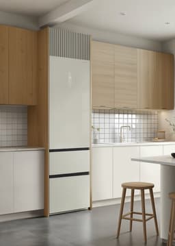 CREATE - 401L koelkast in Italiaanse stijl met Space Pro en Care+ - Gebroken wit - FRIDGE STUDIO COMBI PRO FLEX 401 — thumbnail 4