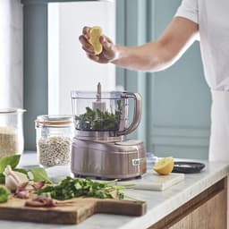 Mini Keukenmachine Hakmolen en Foodprocessor - Krachtige RVS Messen, Inhoud 900ml — thumbnail 2