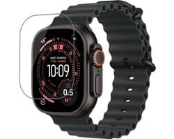 Screenprotector - Geschikt voor Apple Watch Ultra 3 (49 mm) - Extra Sterk - Tempered Glass - Gehard Glas - Beschermglas Screen Cover - Bescherm Protector voor Smartwatch