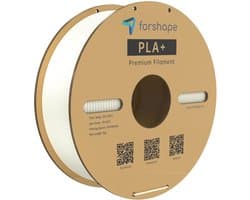 PLA+ Premium Wit Filament ForShape – 1.75mm – 1KG – Hoge Sterkte & Precisie – 3D Printer Filament
