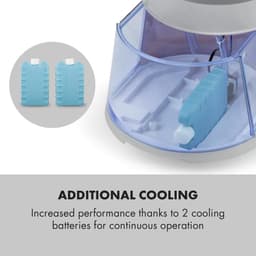 4-in-1 Luchtkoeler Ventilator en Luchtreiniger met Oscillatie en Afstandsbediening - Mobiele Koeler voor Huizen en Kantoorgebruik — thumbnail 2