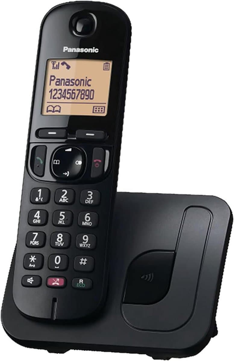 Telefoon Panasonic Dect KX-TGC250NLB Mono Black — afbeelding 1