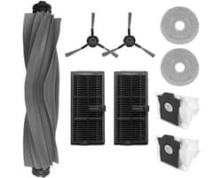 9 Stuks Accessoireset geschikt voor Dreame L10s Pro Ultra Heat/ L10s Ultra Gen 2 - Stofzuiger onderdeel - reserveonderdelen voor robotstofzuigers
