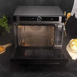 MMP® Stoomoven - Zwart - 60 cm x 56 cm x 52 cm — thumbnail 3