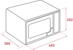 Teka Mwe 230 G Countertop 23l 800w Silver, White — thumbnail 2