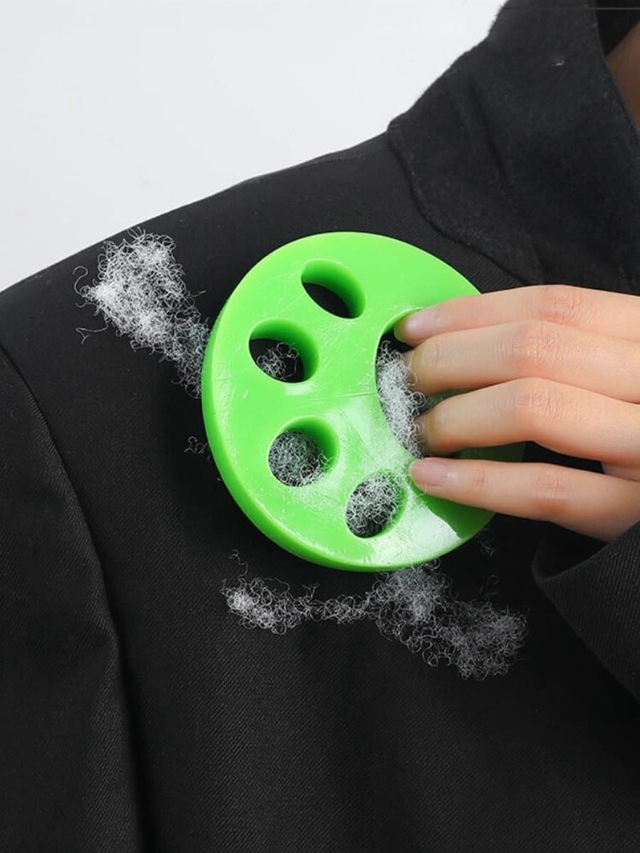 Huisdierhaar verwijderaar - Wasmachine Herbruikbare Haarverwijderaar - Anti haren - Accessoires Wasmachine - Groen - 1 stuk — afbeelding 1